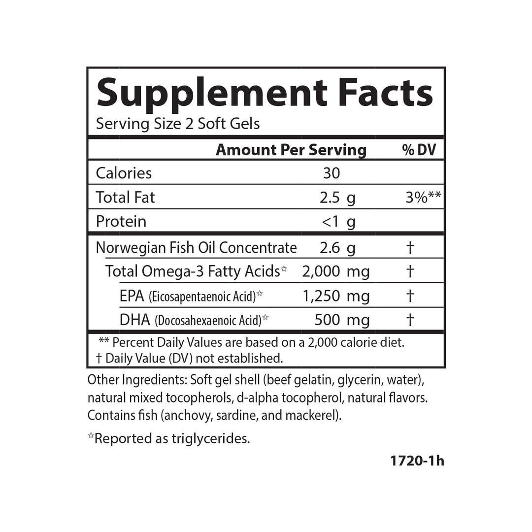 Carlson Maximum Omega 2000mg Omega-3