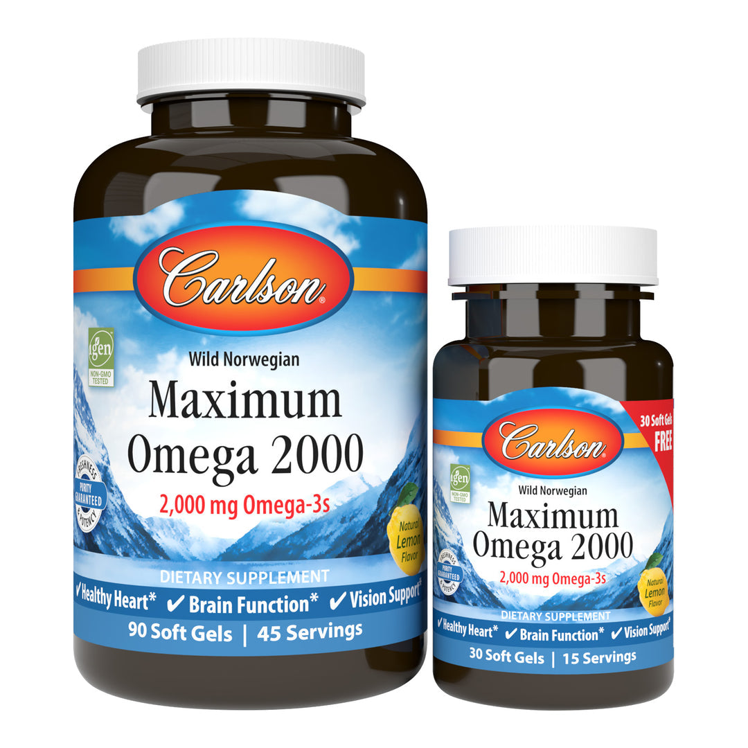 Carlson Maximum Omega 2000mg Omega-3
