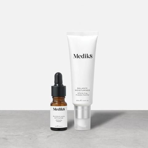 Medik8 Balance Moisturiser & Glycolic Acid Activator