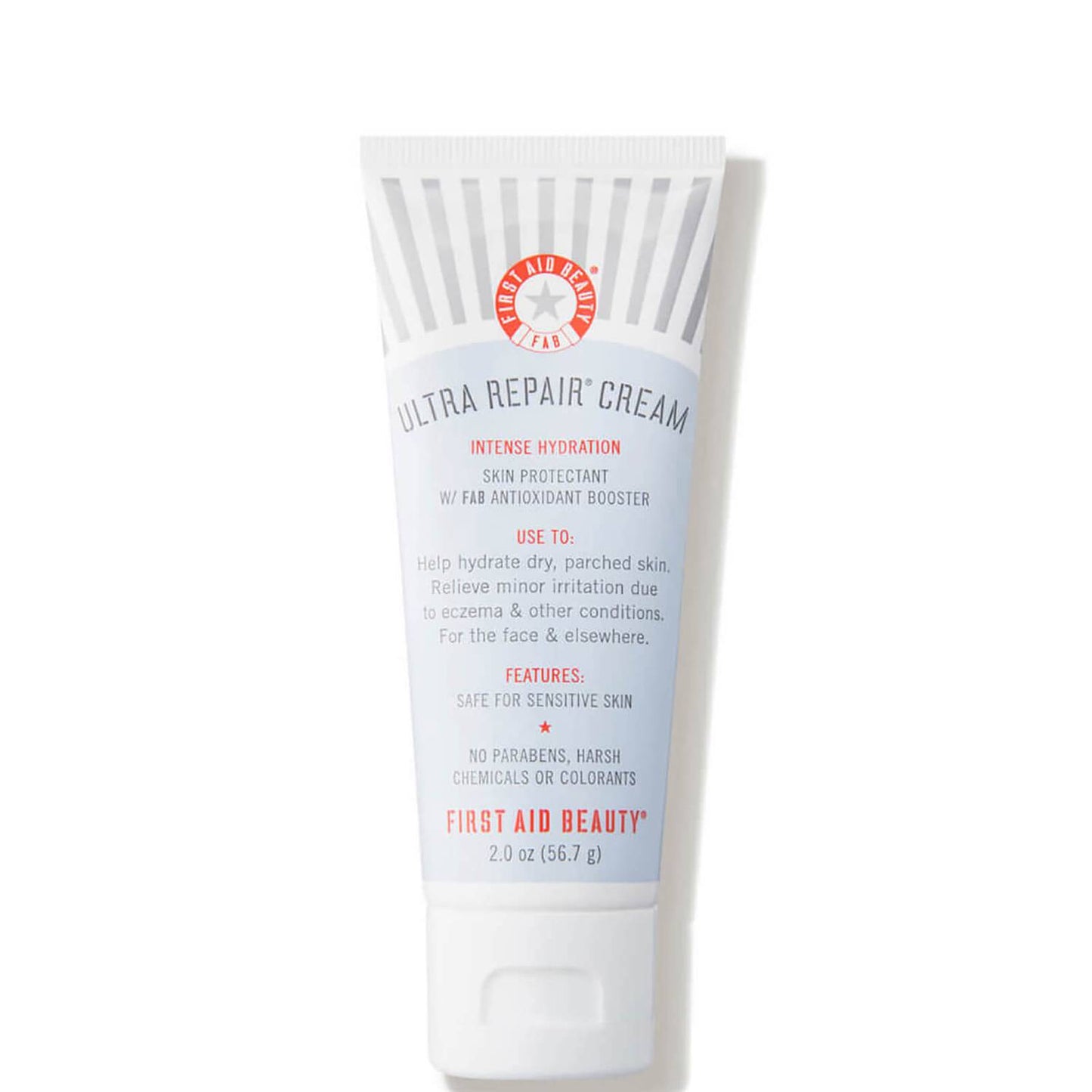 First Aid Beauty FAB Ultra Repair Cream tube 2oz