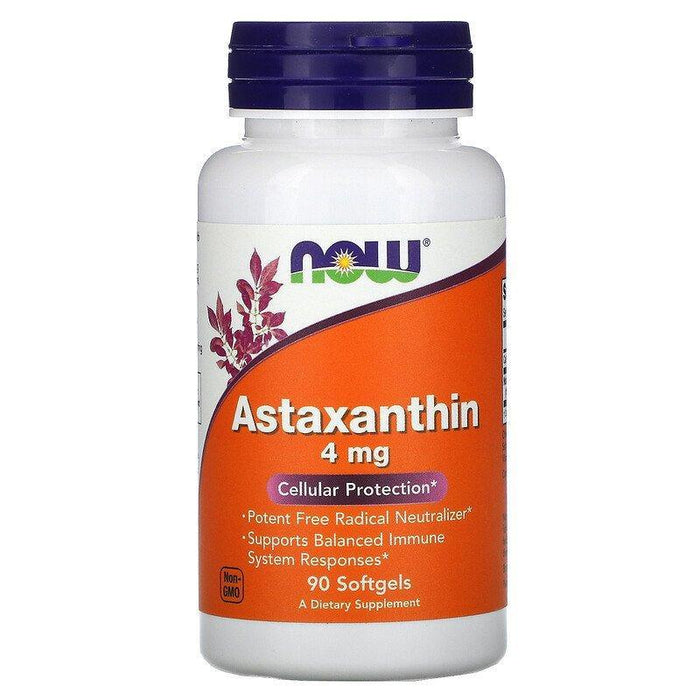 Now Astaxanthin 4mg 90 Softgels