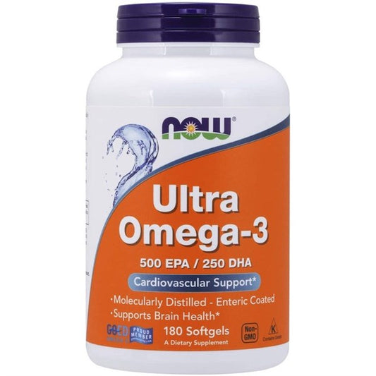 NOW Ultra Omega-3 180 Softgels